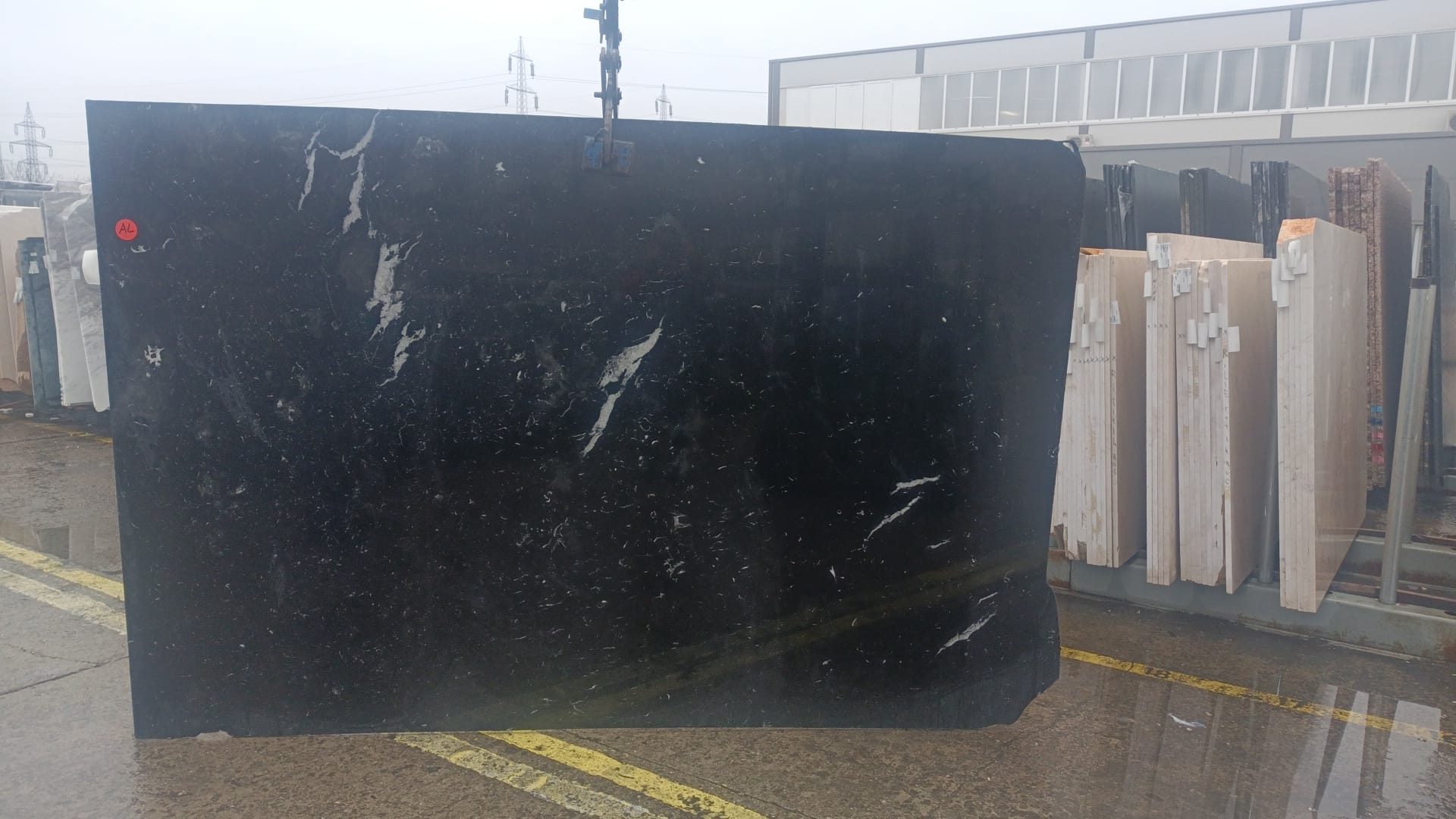 Marmura Black Marquina 2 CM Lustruit - imagine 2